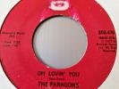 70s Soul Rare Issue 45  *  The Paragons  * Oh 