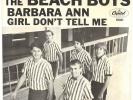 BEACH BOYS “BARBARA ANN” 45-SINGLE WITH PICTURE 