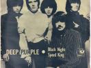 DEEP PURPLE-BLACK NIGHT/SPEED KING-ORIGINAL INDIAN 45rpm 7 1970