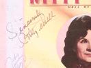 KITTY WELLS AUTOGRAPHED HALL OF FAME JOHNNY 