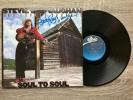 Stevie Ray Vaughan Autographed Soul To Soul 