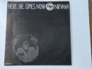 Nirvana-Melvins-Here She Comes Now-7 Rare Blue Vinyl- 1991