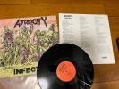 ATROCITY -infected 1ST PRESS LP    repulsion grindcore 