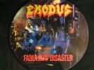 ORIGINAL Exodus   Fabulous Disaster LP PICTURE DISC 