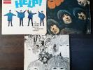 Beatles 5 LPs: Help Revolver Sgt Peppers Rubber 