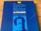 MAHLER Complete 10 Symphonies RAFAEL KUBELIK DG 14 LP 