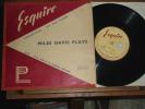 1951 Esquire ED1 Miles Davis Plays =1st UK 