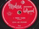 Rare Blues 78- John Lee Hooker- Modern 935