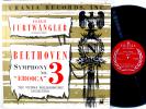 URANIA 1953 Beethoven FURTWANGLER Eroica Symphony #3 RARE ED1 