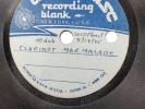 Sidney Bechet - 78 rpm - Audiodisc recording 
