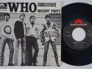 THE WHO Substitute / Circles RARE France 45 mod 