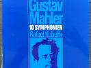 MAHLER Complete 10 Symphonies RAFAEL KUBELIK 1st Press 