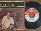 VERY RARE EP FRENCH ROCK CLAUDE PIRON (