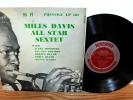 MILES DAVIS All Star Sextet 10 LP Prestige 