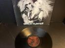 GRAVE DIGGER WITCH HUNTER BLACK VINYL LP 1985 