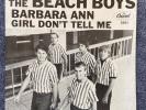 Beach Boys - Barbara Ann 1965 RARE 7” Picture 