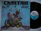 CHASTAIN The 7th Of Never LP  1987 France 