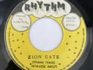 HORACE ANDY Zion Gate RHYTHM 45 Rare Roots 