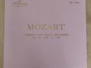 WESTMINSTER WL 5145 US Mozart Sonatas Piano Violin 
