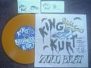 KING KURT-ZULU BEAT Limited 7 ORANGE VINYL #171/1000 + STICKERS 