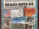 The Beach Boys “69 Live In London” Autographed 12” 