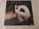CREED  My Own Prison Autographed LP with 
