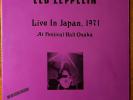 LED ZEPPELIN Live In Japan 1971 At Festival 