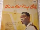 *Sealed*This is Nat King Cole Capitol 