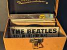 1950s-1960s 45 Record Case & Records (Listed) Beatles 