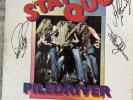 Status Quo Piledriver Vinyl Album Autographed By 