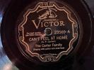 Victor 23569 Carter Family CANT FEEL AT HOME 1931 