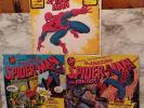 3 Vntg The Amazing Spiderman Vinyl Lps - 