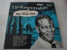 Unforgettable Songs By Nat King Cole VINYL 