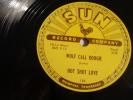 HOT SHOT LOVE- SUN 78 RPM #196- WOLF 