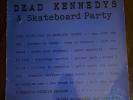Dead Kennedys A SKATEBOARD PARTY Vinyl LP 