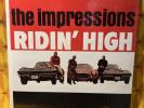 THE IMPRESSIONS   Ridin High   ABC Paramount SEALED 