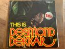 DESMOND DEKKER 1969 TROJAN ALBUM  THIS IS  DESMOND 