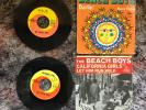BEACH BOYS 45 RPM—5 RECORDS—WHEN I GROW 