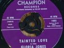 gloria jones tainted love Champion Records Northern 