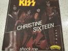 SP GLAM ROCK KISS CHRISTINE SIXTEEN 1977 FRENCH 45 