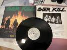 OVERKILL -feel the fire 1ST PRESS SILVER 