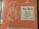 Puccini Madame Butterfly Vinyl lp box set 