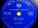 ELVIS PRESLEY (78 RPM - ITALY) A25V 0524 