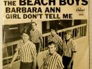 45 w/ps The Beach Boys Barbara Ann/