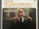 D647 Mozart The Great Symphonies Krips 8LP 
