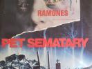 Ramones Pet Sematary 12 EP  1989 Vinyl - Pet 