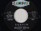 Beach Boys Surfin Rare Surf 45 Candix Promo 