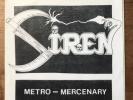 SIREN – Metro-Mercenary (7-Vinyl US 1984) EX/VG - 