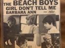 The Beach Boys Barbara Ann/Girl Dont 