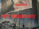 Ramones Pet Sematary 12 in Shrink. Pet Sematary 